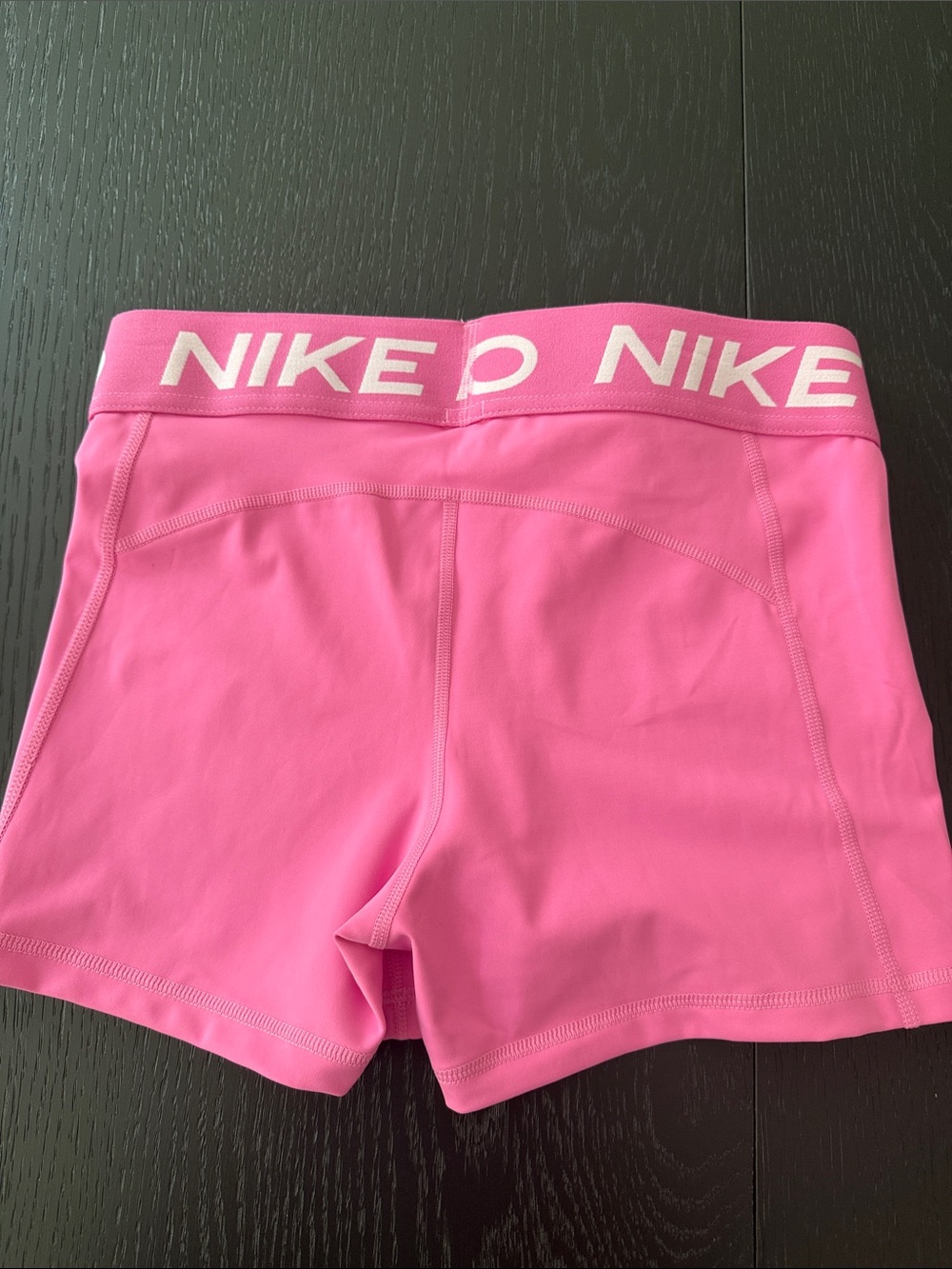 Nike Pink Pro Performance Bike Shorts - Picture 2 of 3